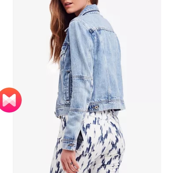 Free people jean jacket - Picture 2 of 2